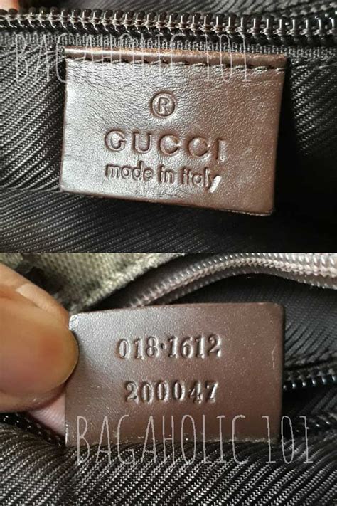 check Gucci serial number